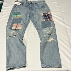 Polo Ralph Lauren’s Avery Boyfriend is detailed with madras, gingham and plaid